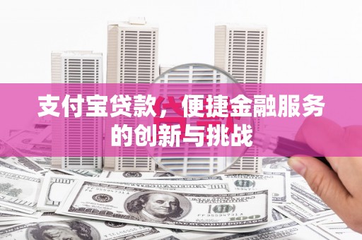 合浦支付宝贷款，便捷金融服务的创新与挑战