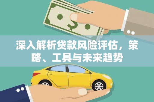 合浦深入解析贷款风险评估，策略、工具与未来趋势