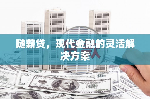 合浦随薪贷，现代金融的灵活解决方案
