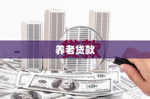 合浦养老贷款