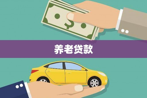 合浦养老贷款