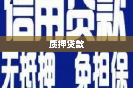 合浦质押贷款