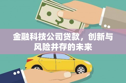 合浦金融科技公司贷款，创新与风险并存的未来