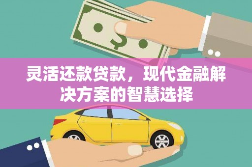 合浦灵活还款贷款，现代金融解决方案的智慧选择