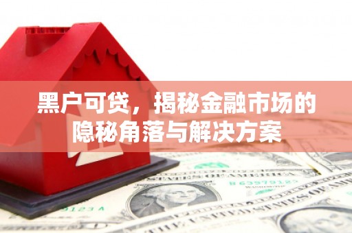 合浦黑户可贷，揭秘金融市场的隐秘角落与解决方案