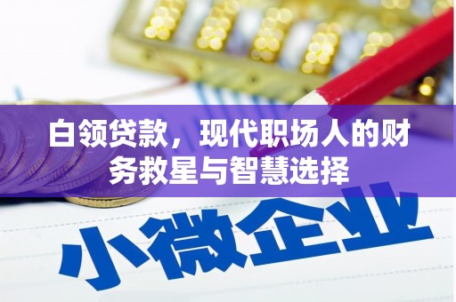 合浦白领贷款，现代职场人的财务救星与智慧选择