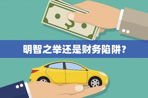 合浦明智之举还是财务陷阱？