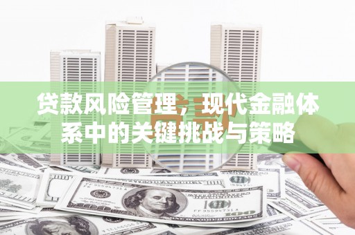 合浦贷款风险管理，现代金融体系中的关键挑战与策略