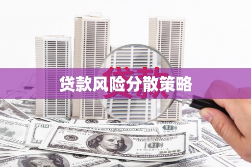 合浦贷款风险分散策略