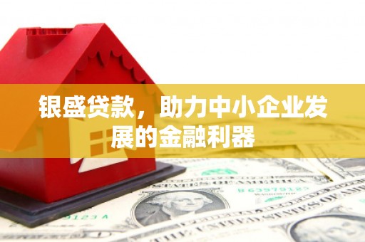 合浦银盛贷款，助力中小企业发展的金融利器