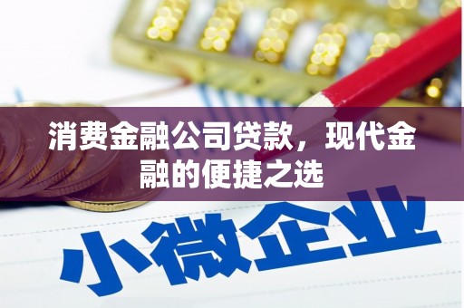 合浦消费金融公司贷款，现代金融的便捷之选