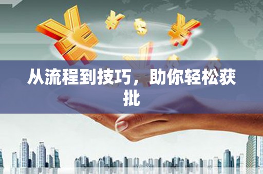 合浦从流程到技巧，助你轻松获批