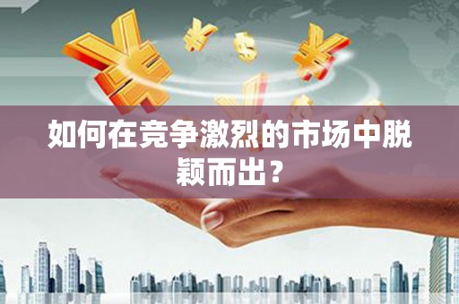 合浦如何在竞争激烈的市场中脱颖而出？