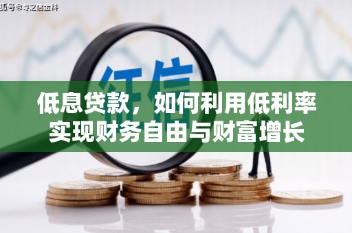 合浦低息贷款，如何利用低利率实现财务自由与财富增长